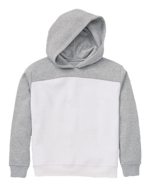 Boxercraft BY5404 Youth Colorblocked Hooded Sweatshirt