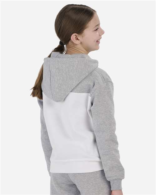 Boxercraft BY5404 Youth Colorblocked Hooded Sweatshirt