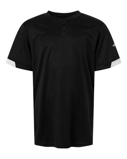 Alleson Athletic 2950 Youth On The Rise Two Button Jersey