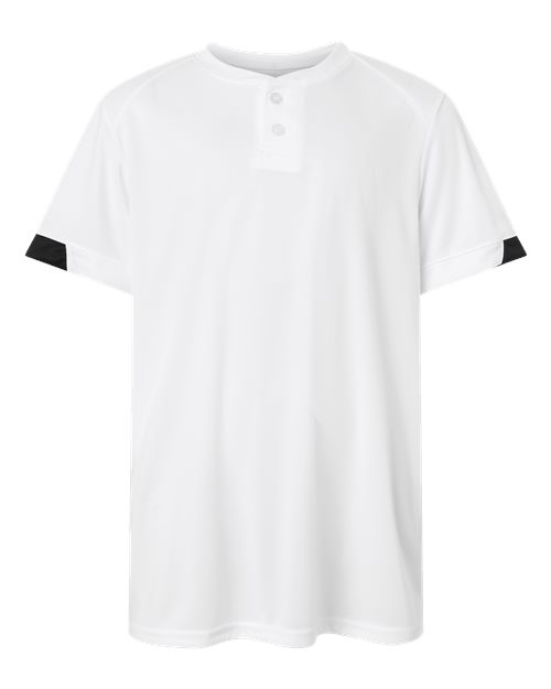 Alleson Athletic 2950 Youth On The Rise Two Button Jersey