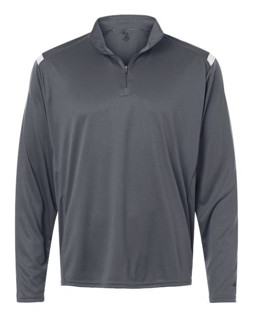 Badger 4265 Men's On The Rise Quarter-Zip Pullover