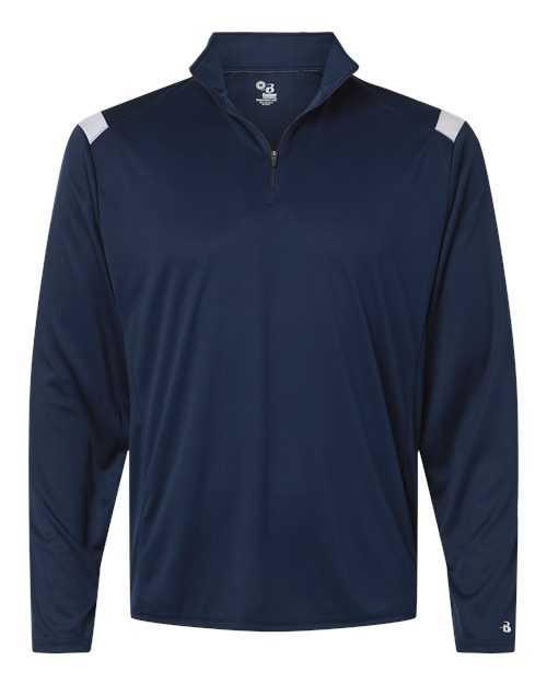 Badger 4265 Men's On The Rise Quarter-Zip Pullover