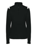 Badger 4266 Women's On The Rise Quarter-Zip Pullover