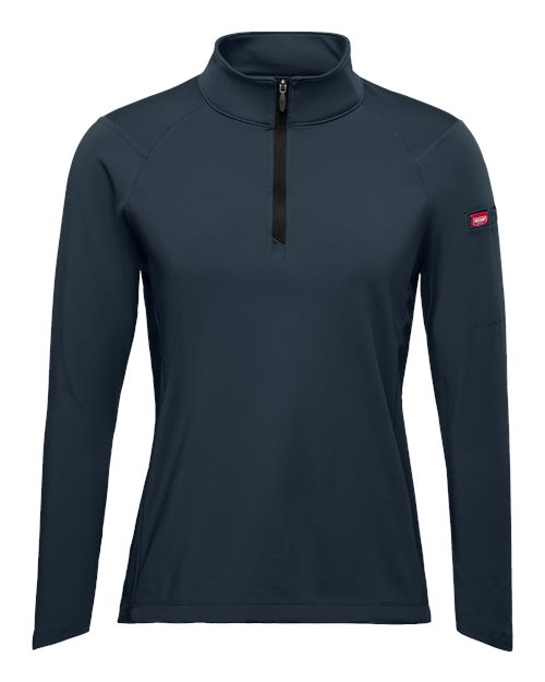 Red Kap QZW1 Women's Performance Cadet Collar Quarter-Zip Pullover