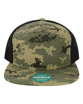 LEGACY H7FB Hopback Seven-Panel Trucker Cap