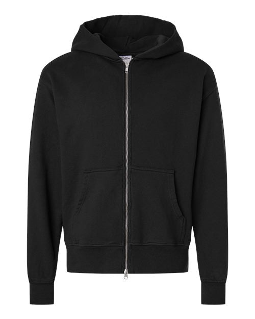 Shaka Wear SHGMZ Unisex Max Heavy Garment-Dyed Full-Zip Hoodie Sweatshirt