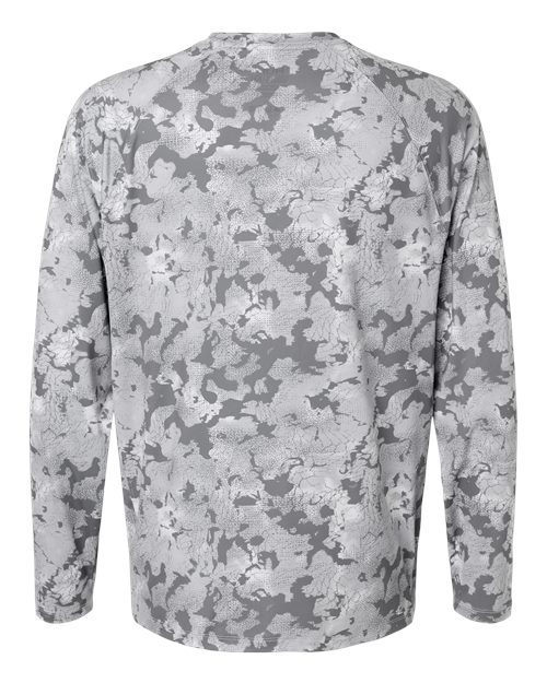 HUK H1200718 Men's Airweight KS Printed Crewneck Pullover