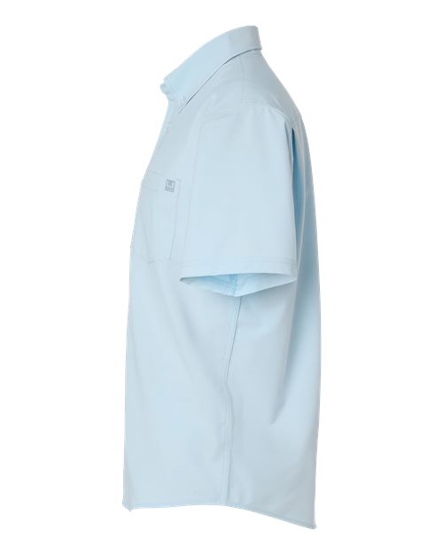 HUK H150154 Men's Kona Short Sleeve Solid Shirt