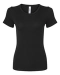 American Apparel BR2102 Women's Baby Rib Fitted Tee