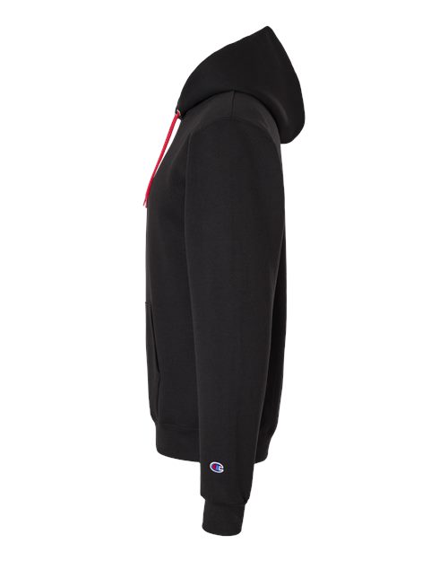 Champion S7CB0 Unisex Powerblend® Contrast Color Hooded Sweatshirt