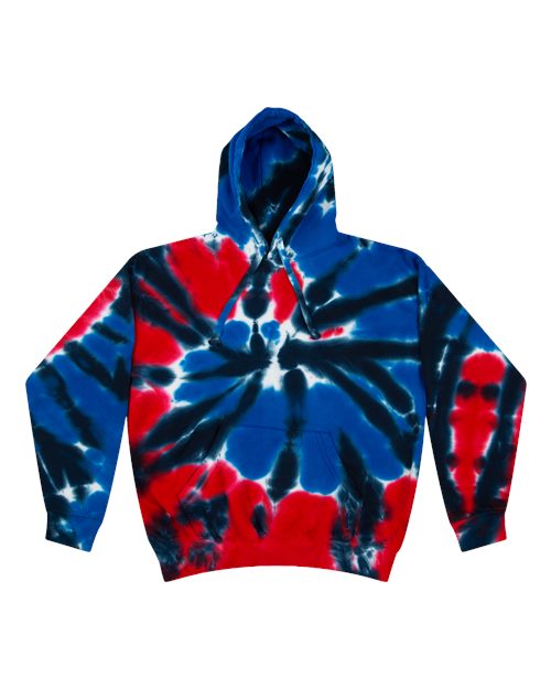 Colortone 8777 Unisex Tie-Dyed Hooded Sweatshirt