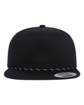 YP Classics 6502BD Lightly Structured Five-Panel Rope Cap