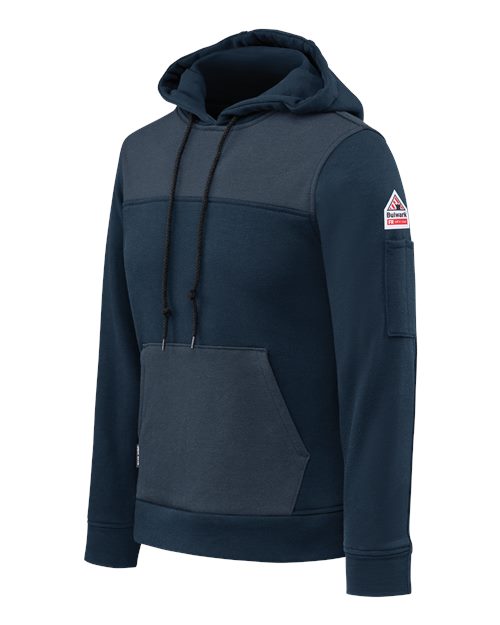 Bulwark SMM5 Women's Flame-Resistant Fleece Hooded Sweatshirt