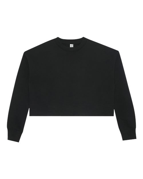 Lane Seven LS88004 Women's Relaxed Cropped Crewneck Sweatshirt