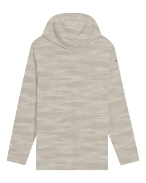 ANETIK MVLPRH6 Men's Low Pro Tech Camo Hooded Long Sleeve T-Shirt
