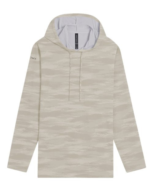 ANETIK MVLPRH6 Men's Low Pro Tech Camo Hooded Long Sleeve T-Shirt