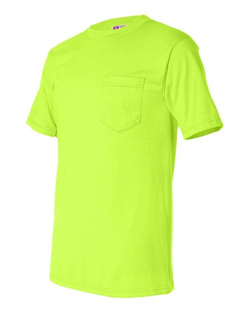Bayside 1725 Unisex USA-Made 50/50 Pocket T-Shirt