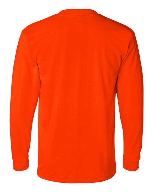 Bayside 1715 Men's USA-Made 50/50 Long Sleeve T-Shirt