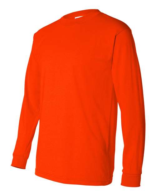 Bayside 1715 Men's USA-Made 50/50 Long Sleeve T-Shirt