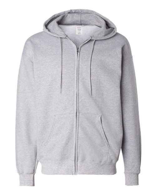 Hanes F280 Unisex Ultimate Cotton® Full-Zip Hooded Sweatshirt