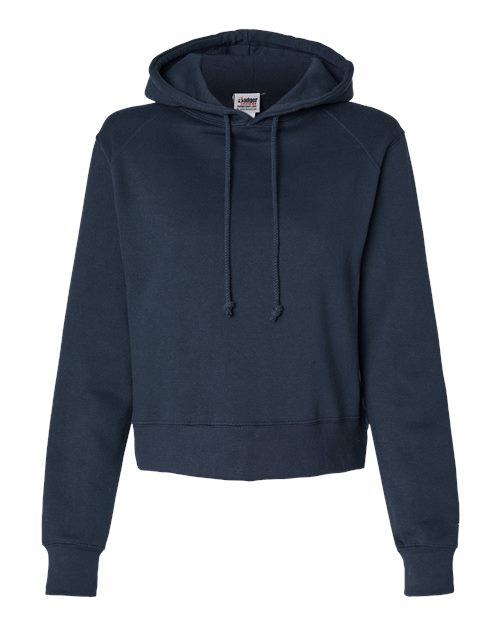 Badger 1261 Women's Crop Hooded Sweatshirt