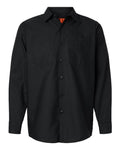 Red Kap SP14 Men's Industrial Long Sleeve Work Shirt