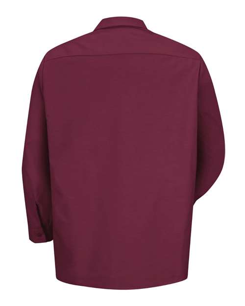 Red Kap SP14 Men's Industrial Long Sleeve Work Shirt