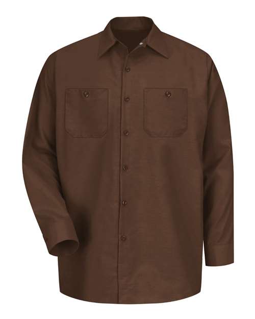 Red Kap SP14 Men's Industrial Long Sleeve Work Shirt