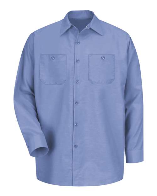 Red Kap SP14 Men's Industrial Long Sleeve Work Shirt