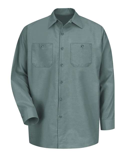 Red Kap SP14 Men's Industrial Long Sleeve Work Shirt