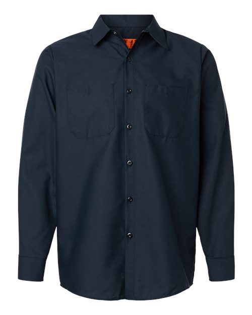 Red Kap SP14 Men's Industrial Long Sleeve Work Shirt