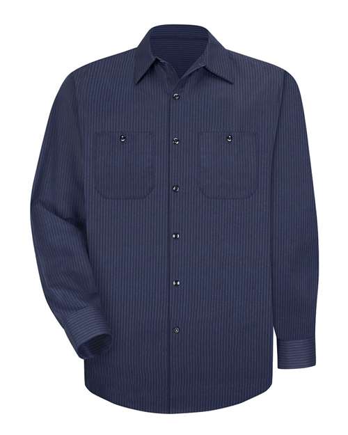 Red Kap SP14 Men's Industrial Long Sleeve Work Shirt