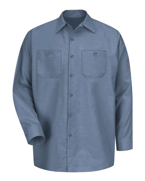 Red Kap SP14 Men's Industrial Long Sleeve Work Shirt