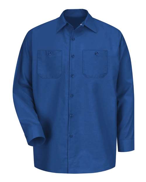 Red Kap SP14 Men's Industrial Long Sleeve Work Shirt