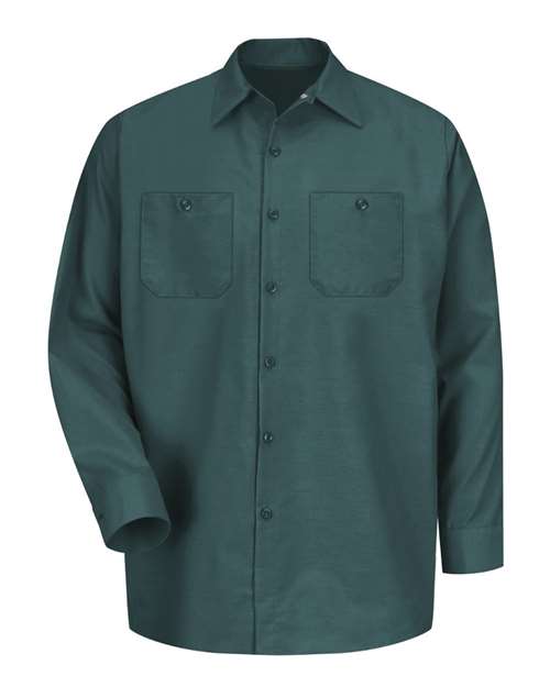 Red Kap SP14 Men's Industrial Long Sleeve Work Shirt