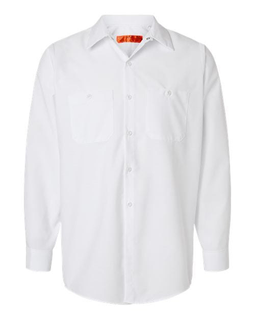 Red Kap SP14 Men's Industrial Long Sleeve Work Shirt