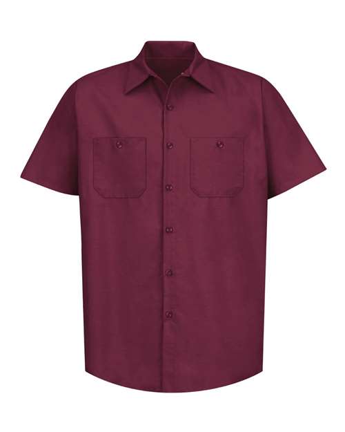 Red Kap SP24 Men's Industrial Short Sleeve Work Shirt
