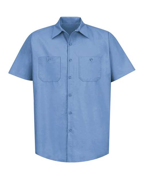 Red Kap SP24 Men's Industrial Short Sleeve Work Shirt