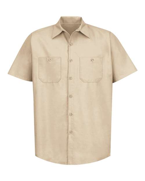 Red Kap SP24 Men's Industrial Short Sleeve Work Shirt