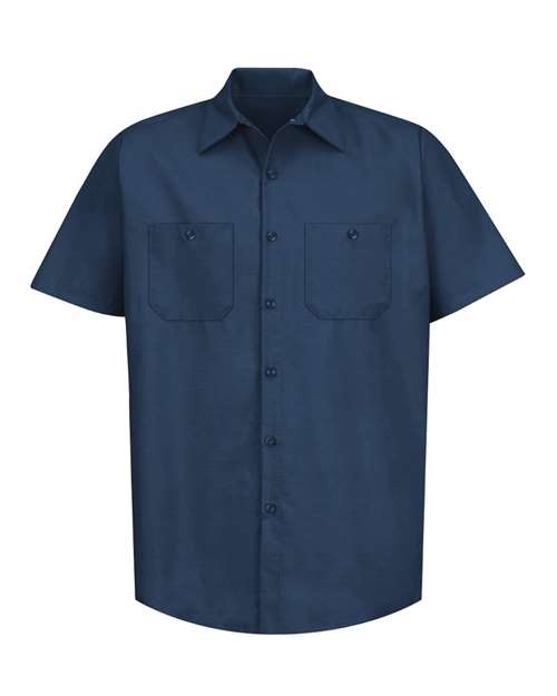 Red Kap SP24 Men's Industrial Short Sleeve Work Shirt
