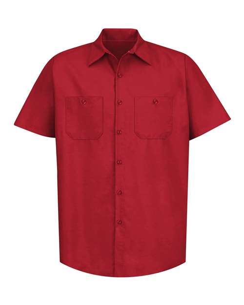 Red Kap SP24 Men's Industrial Short Sleeve Work Shirt