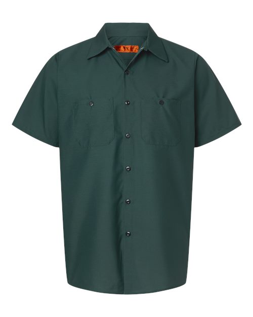 Red Kap SP24 Men's Industrial Short Sleeve Work Shirt