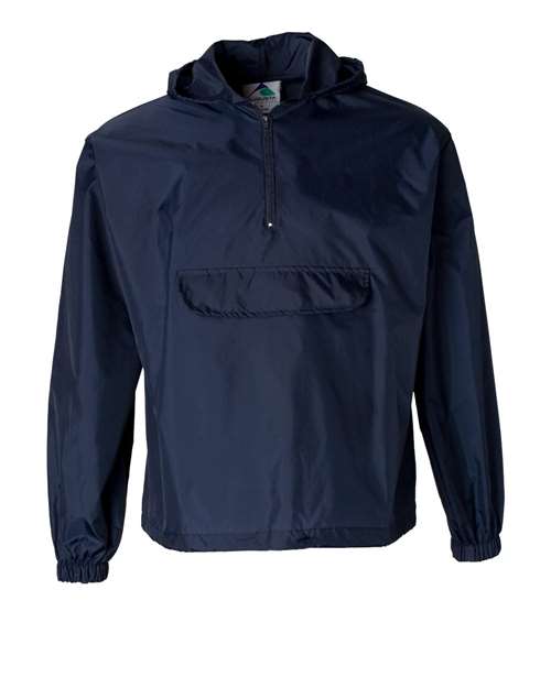 Augusta Sportswear 3130 Unisex Packable Half-Zip Hooded Pullover Jacket