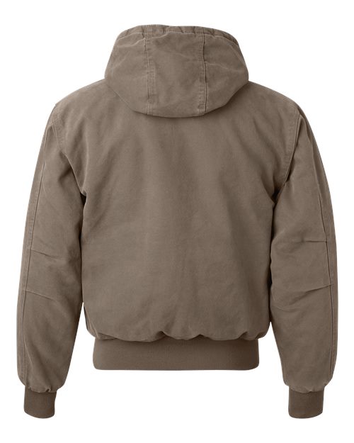 DRI DUCK 5020T Men's Tall Cheyenne Boulder Cloth™ Hooded Jacket with Tricot Quilt Lining