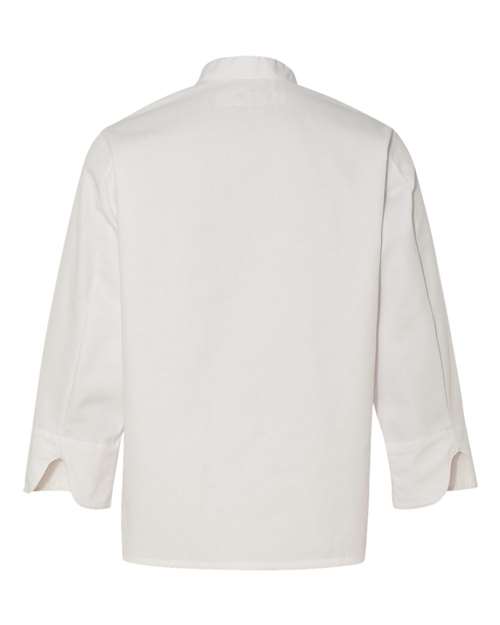 Chef Designs 0413 Eight Pearl Button Chef Coat with Thermometer Pocket