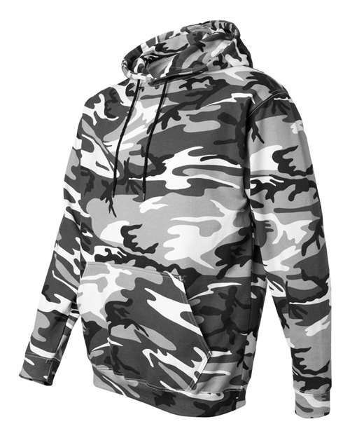 Code Five 3969 Unisex Camo Fleece Hoodie Sweatshirt