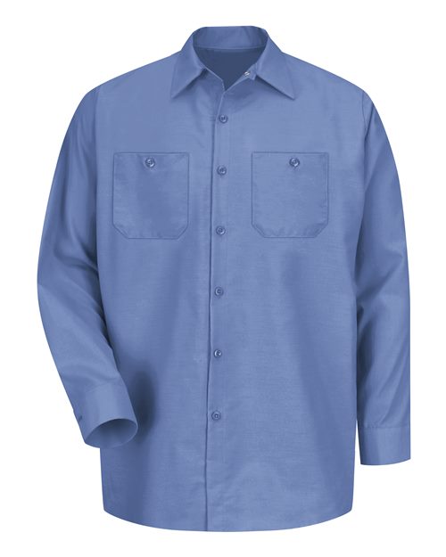 Red Kap SP14 Men's Industrial Long Sleeve Work Shirt