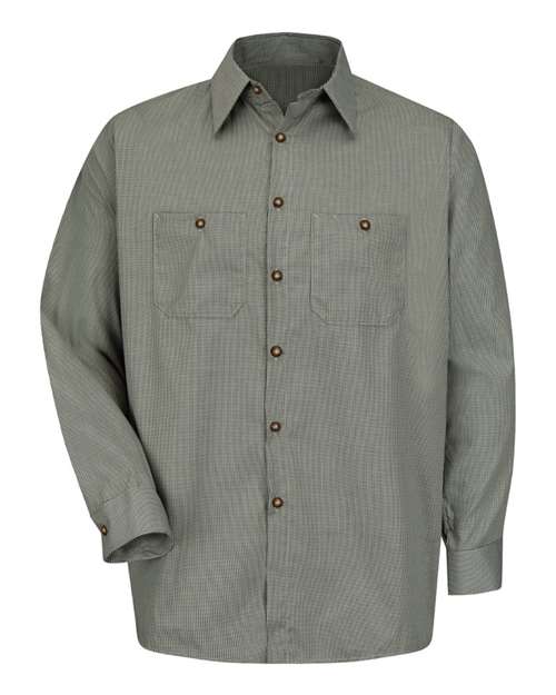 Red Kap SP10 Men's Premium Long Sleeve Work Shirt