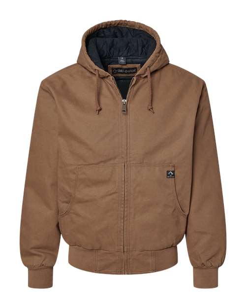 DRI DUCK 5020T Men's Tall Cheyenne Boulder Cloth™ Hooded Jacket with Tricot Quilt Lining