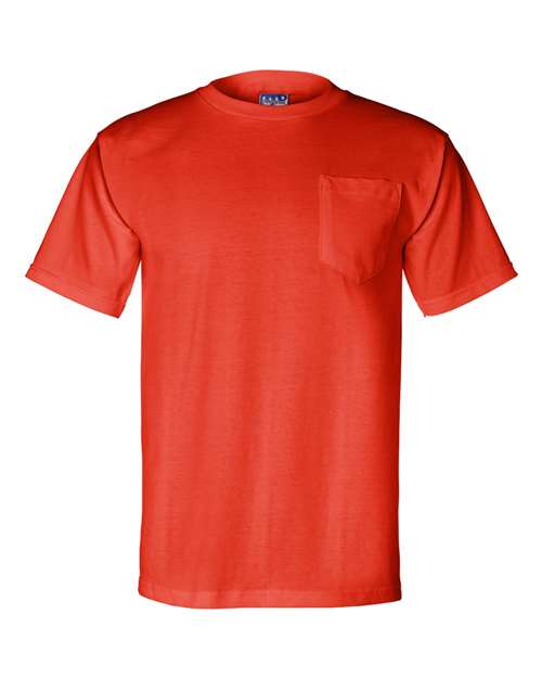 Bayside 3015 Unisex Union-Made Pocket T-Shirt